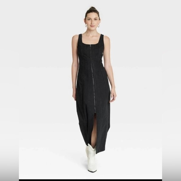 Universal Thread Dresses & Skirts - Women's Denim Tailored Corset
Midi Dress